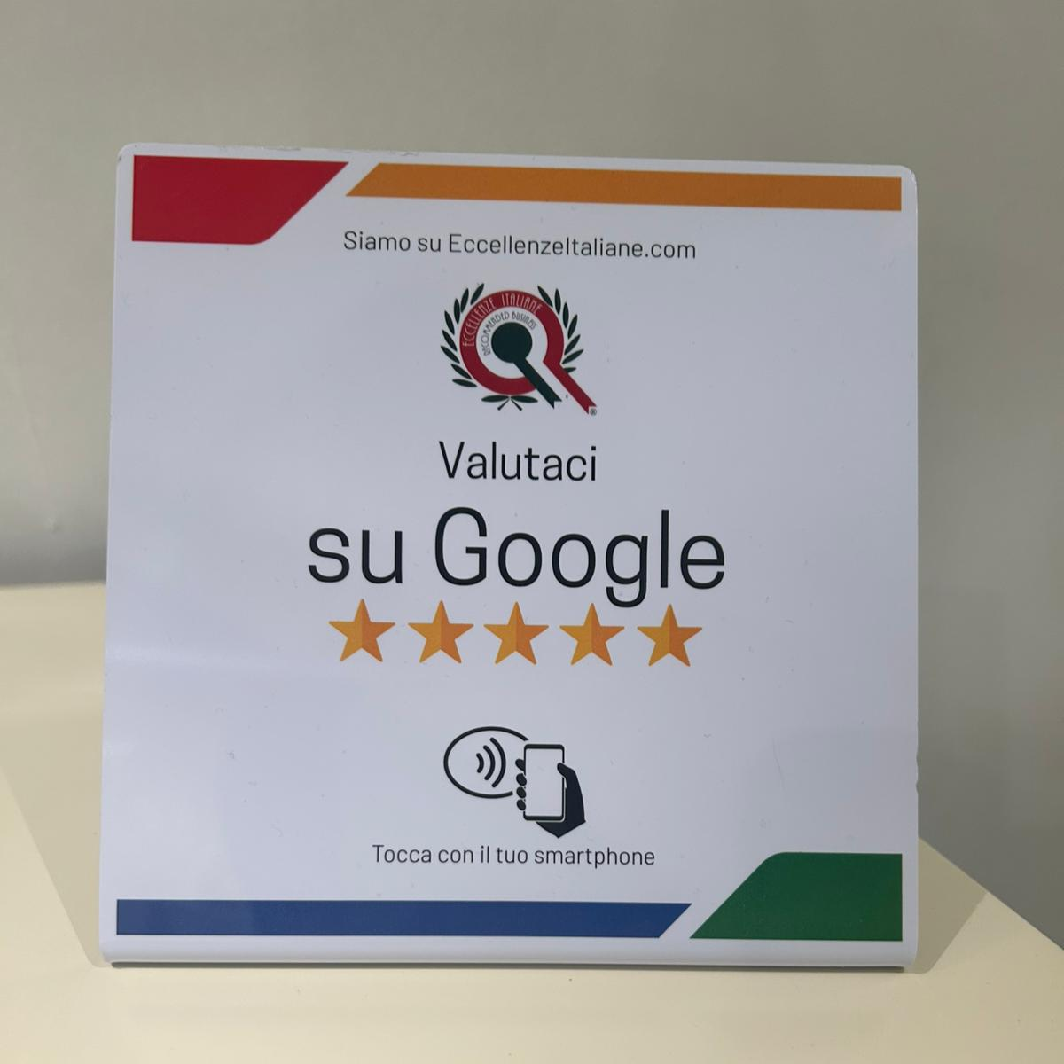 Dispositivo NFC per recensioni Eccellenze Italiane